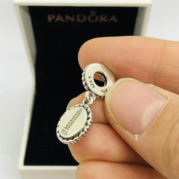 ✨🔥Pandora Tower of Pisa Charm S925 Silver with box - Picture 6 of 6